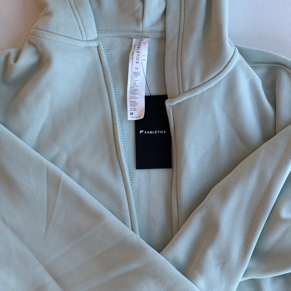 NWT Fabletics Cozy Fleece Full Zip Hoodie - Picture 5 of 6